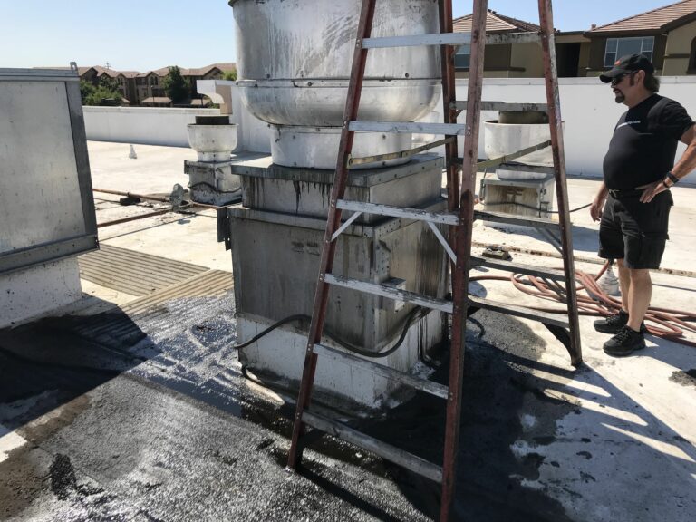 rooftop grease containment